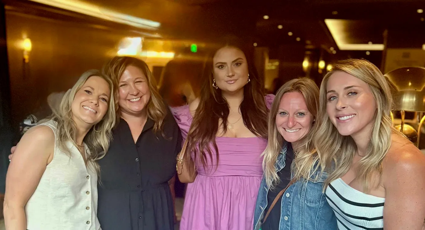 Diablos: Megan, Suz, Kristin, Mindy, and Nichole